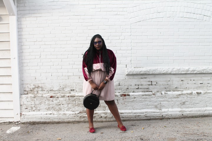 How I styled velour and tulle